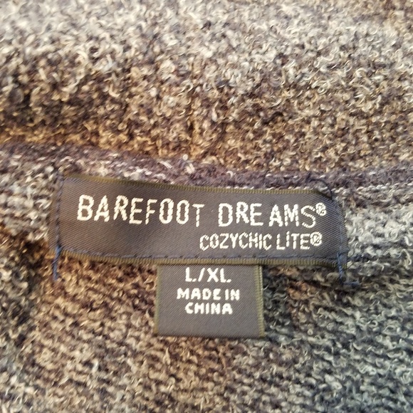 *Sold Barefoot Dreams cozy chic Cardigan L/XL - Picture 5 of 5
